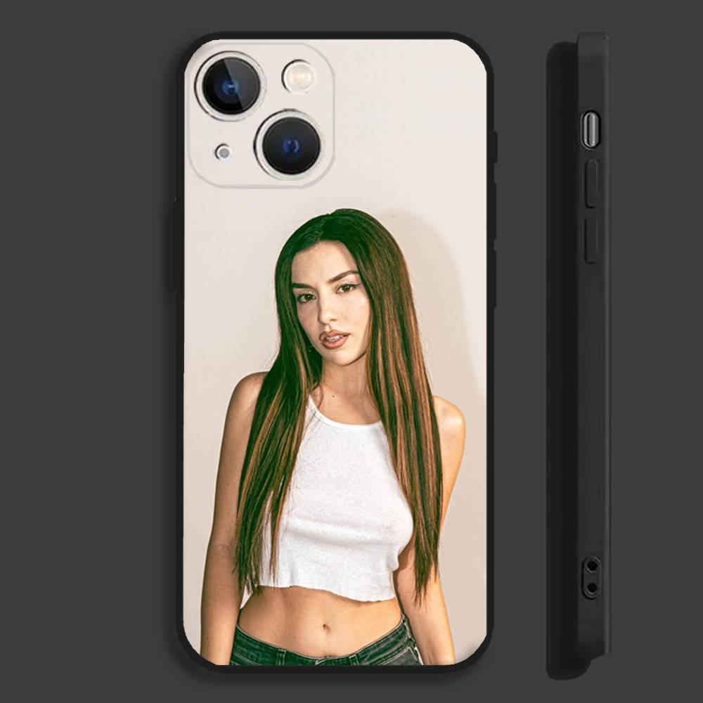 

Singer A-Ava M-Max Phone Case For iPhone 16,15,14,13,12,11,Pro,Max,Plus,Mini,X,XS,XR,8,7,6,S,SE Soft Black Case iPhone16e