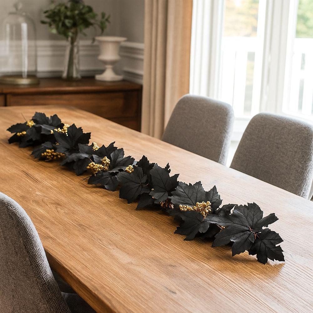 Künstliche Herbstlaub-Ranke Realistische Kunstpflanzen Exquisite Hänge-Rankengirlande Thanksgiving