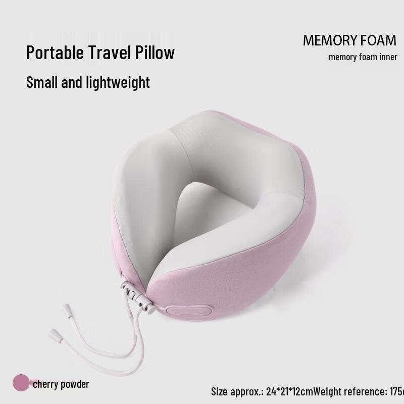 

Memory Foam U-shaped Travel Neck Pillow