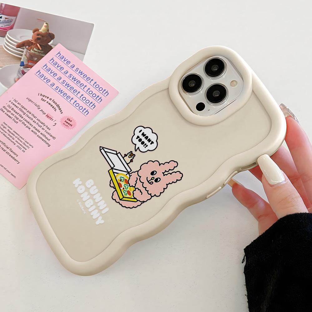 Pouzdra na mobilní telefony pro iPhone 11 13 XR 15 Pro Max 12 14 Pro Max Pouzdro pro iPhone 16 7 Plus 8 Plus XS Max 15 Plus Macaron Cartoon Roztomilé proti pádům Voděodolné