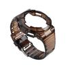 Silicone Watch Case Strap for Casio Watchband Bezel GA-100/110/120/140 GD-100/110/120 5081 5229 scrub/Transparent TPU Accessorie