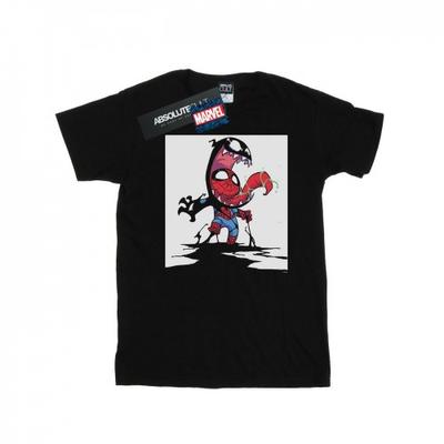 Spider-Man Venom Cartoon-T-Shirt für Herren