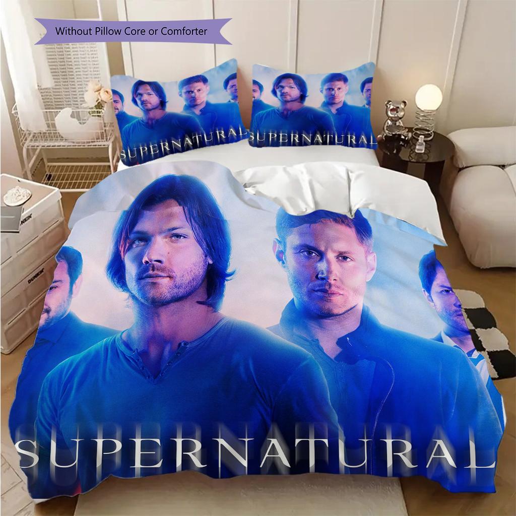 Supernatural Timeless Supernatural Journey Threepiece Set 1 Duvet Cover 2 Pillowcase Without Core Soft And Comfortable Bedding Set