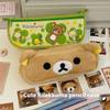 Japanische Niedliche San-x Easy Bear Kleeblatt Bedruckte Federtasche Cartoon Hohe Schönheit Lernbedarf Aufbewahrungstasche