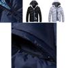 Elegant Fashion Men Winter Warm Padded Coat Thick Casual Outerwear Parka Jacket