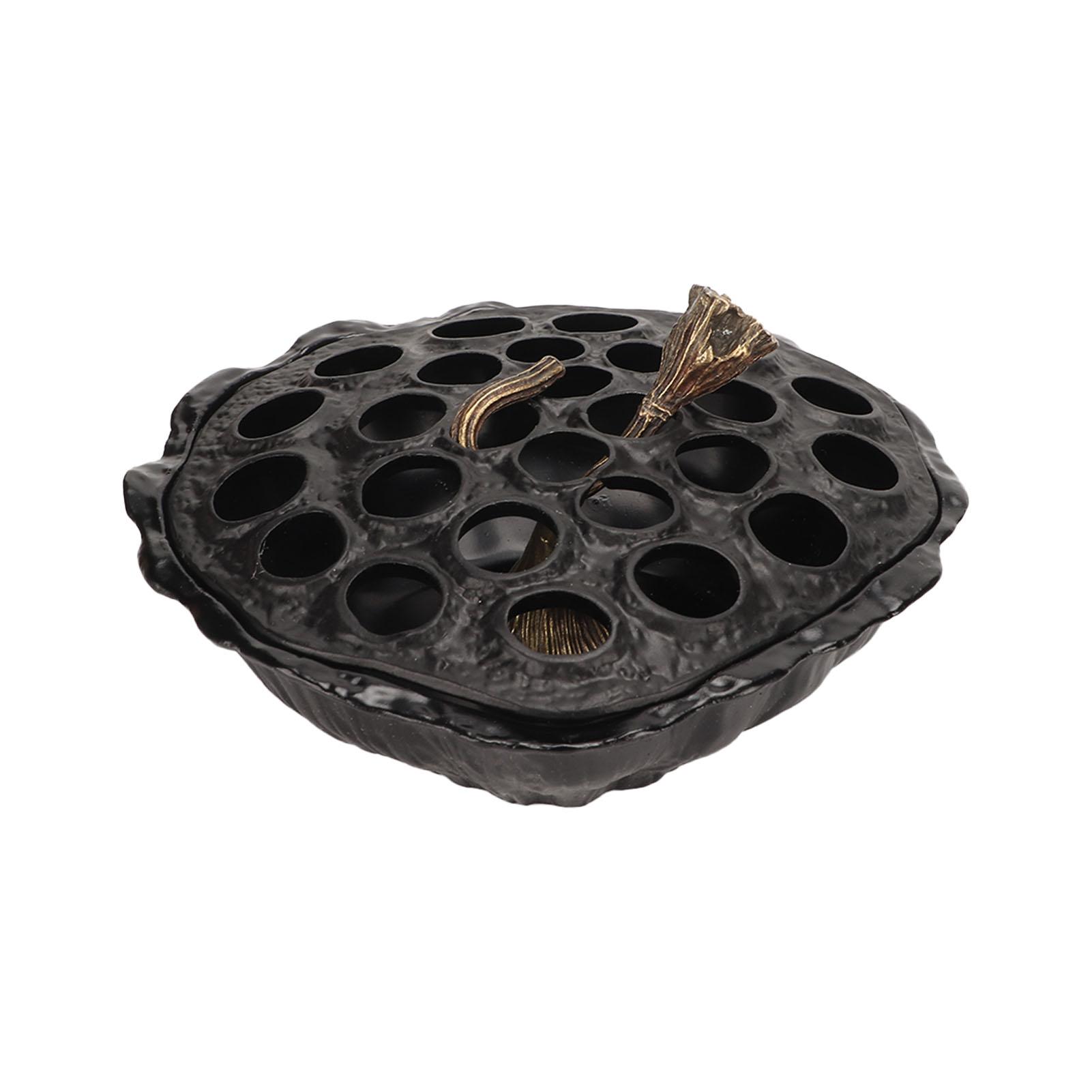 

Курильница антикварная изысканная прочная металлическая курильница для подарков и украшений