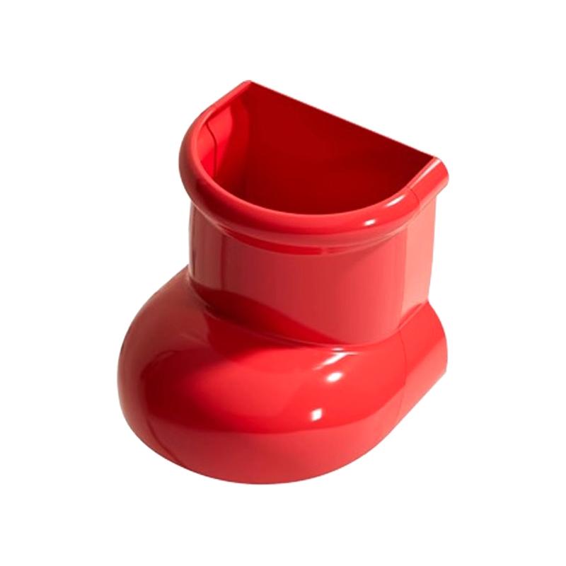 

Симпатичные сапоги Магнитный присоска Холодильник Настенный ящик для хранения Кухня Украшения Органайзер Корзина Без Дырокол Ящик для хранения красный