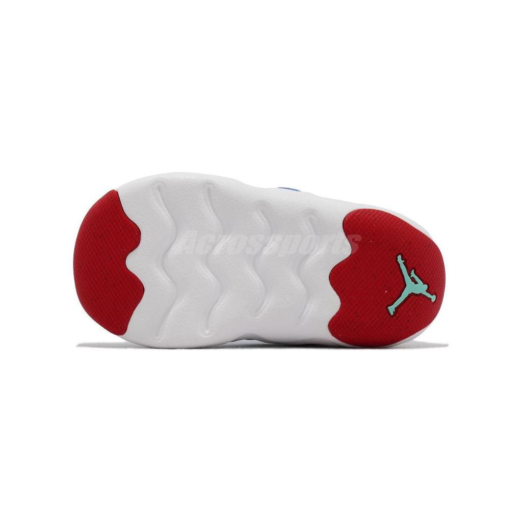 Air Jordan 23/7 TD White University Blue Red Baby Sneakers Metallic-Gold University-Red Thriller-Emerald FN8898-171
