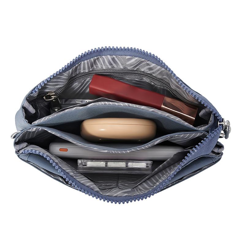 Crossbody Bag Women's Lightweight Coin Purse Nylon Water-Repellent Mobile Phone Bag