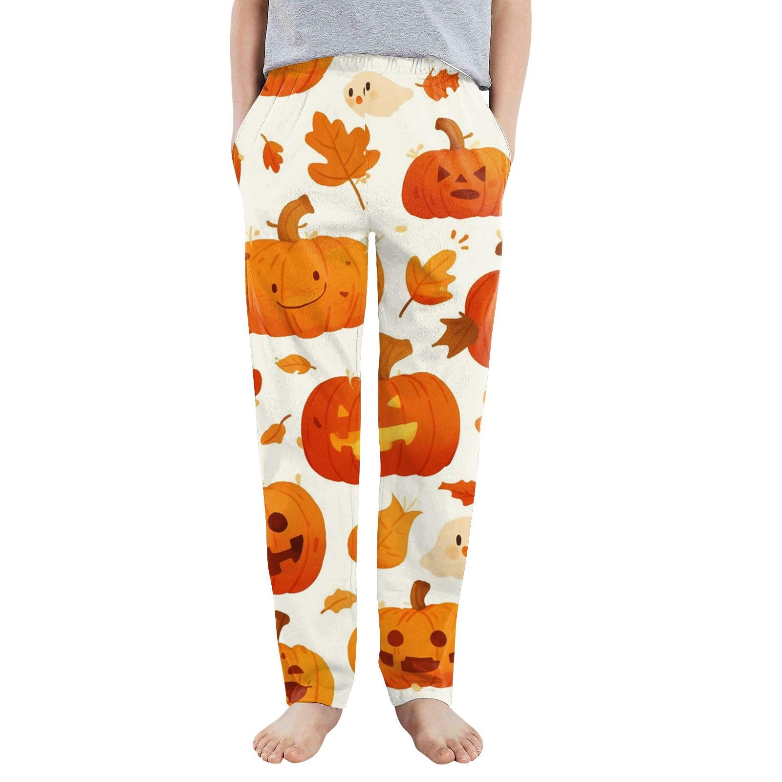 

Kids Casual Pants - Solid Color Sport Pants With Pockets 110