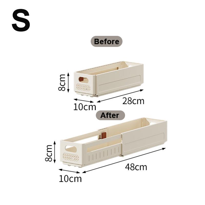 

1/2/3 шт. Ящик для хранения одежды, регулируемый ящик для хранения, органайзеры для гардероба, растягивающиеся брюки, ящики для хранения на кухне 1PCS
