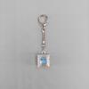 PC123456 Mechanical Keyboard Switch Tester Stress Relief Keychain Toy