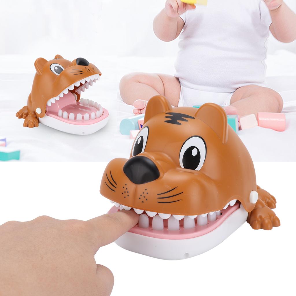 Children Cute Playing Toy Whale Mouth Dentist Bite Finger Interactive Game Funny Gags Toy