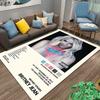 Britney Spears Britney Jean Album Cover Poster Tracklist Neon Heart decorative printed carpet for living room bedroom office floor soft durable mat