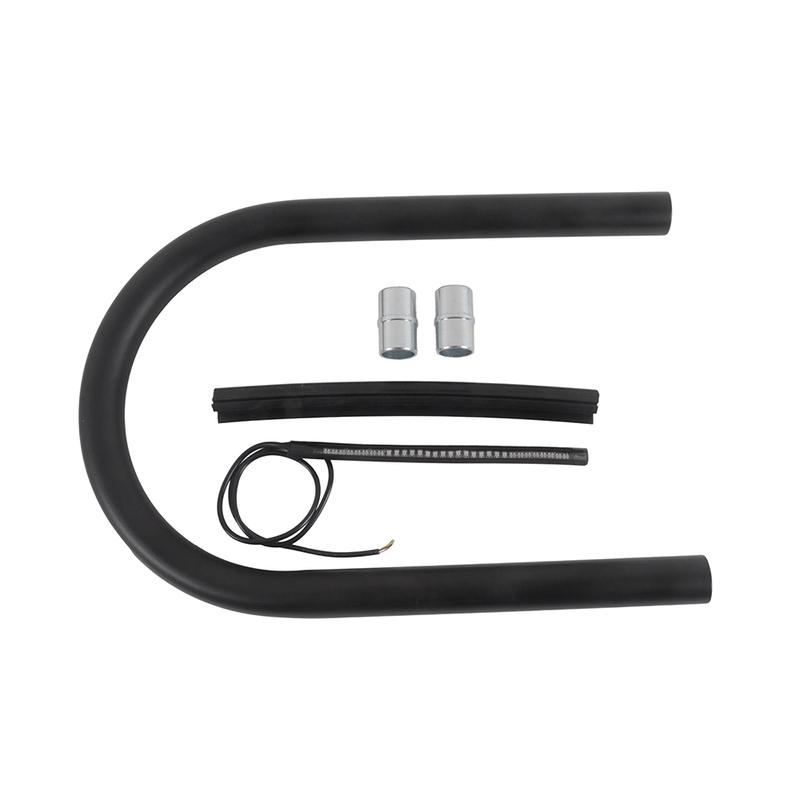 For BMW K100 K100LT K100RS K100RT K Series Motorcycle Rear Rack Holder Support Seat Tube Loop Frame Hoop With LED Light Strip