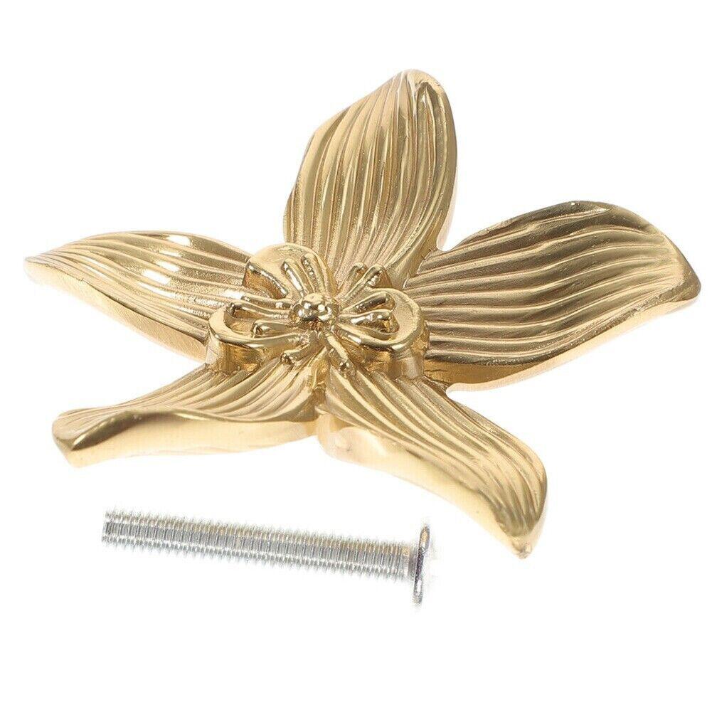 

Kitchen Cupboards Cabinet Handle Drawer Knob Cabinet Handle Single Hole Easy Installation Flower Shape Rust Resistant China Mainland