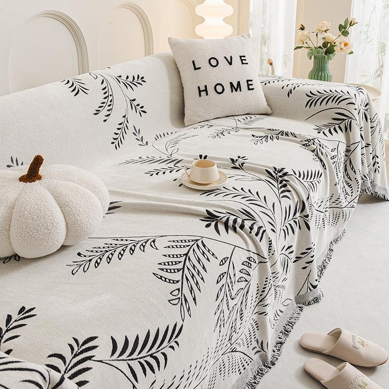 Chenille Sofa Towel Light Luxury High-Grade Four Seasons Universal Sofa Blanket Anti-Cat's Paw Sofa Cover JUEoth