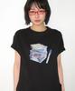 RONRON Floppy Disk Basic Fit T Shirt Black