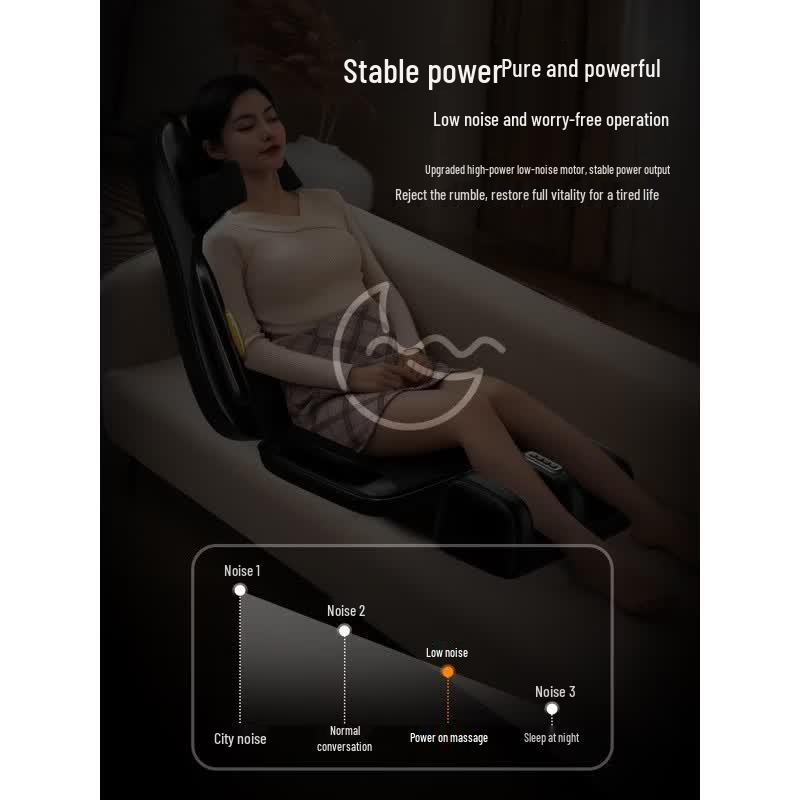 AUX Full Body Kneading Massage Cushion CN plug (adapter included)
