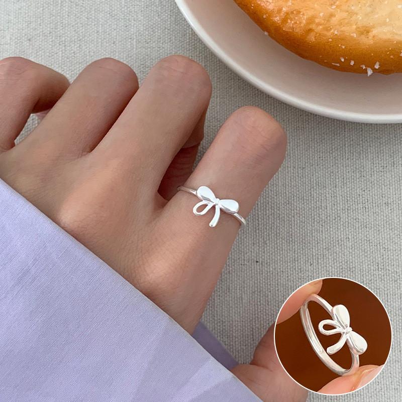 Butterfly Unique Adjustable Knot Floral Ring Collection Stylish Copper Geometric Design For Daily Wear