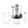 5-in-1 Handheld Electric Blender: 1600W Multi-Functional Food Processor & Baby Food Maker with Egg Beater