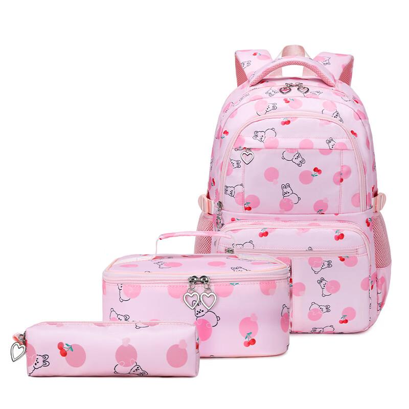 Waterproof Cartoon Student Backpack 3-Piece Set