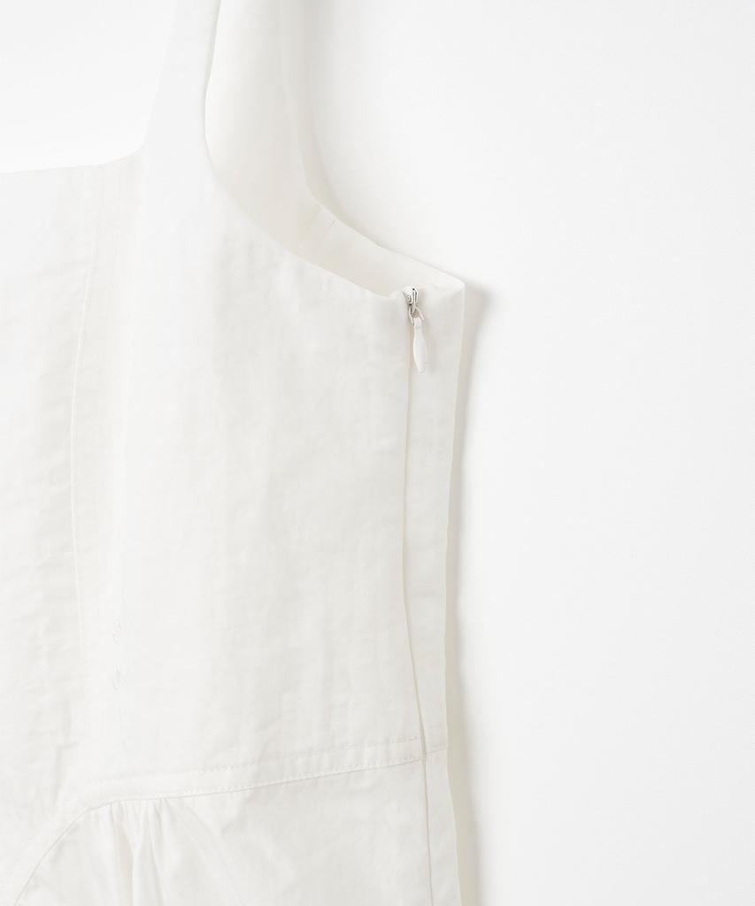 Milo Woman Hemline Midi Dress [Ivory]
