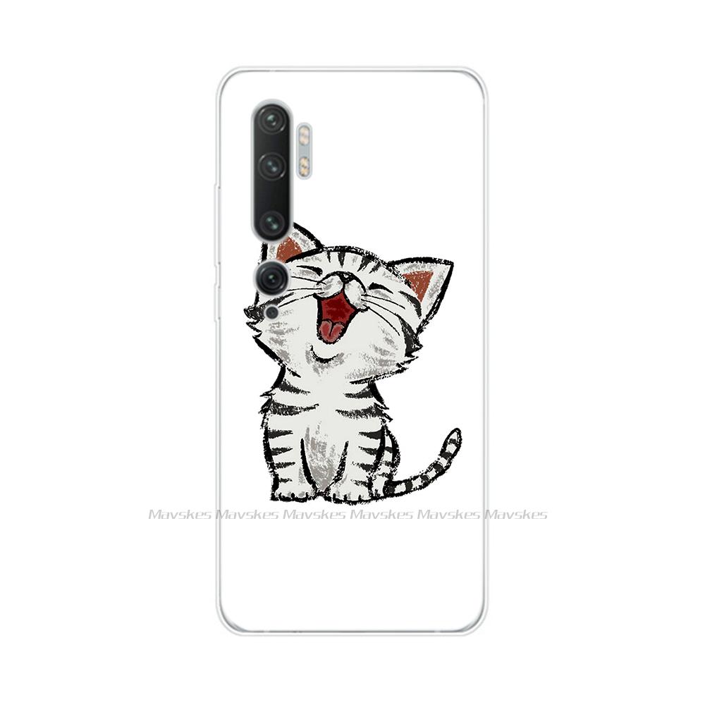 Case for Xiaomi Mi Note 10 Pro Case Soft TPU Silicon Cover for Xiomi Mi Note 10 Note10 Pro Case Coque Bumper Shockproof Shell