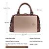 Embossed Totem Tote Bag First Layer Cowhide Commuting Handbag Large Capacity Single Shoulder Oblique Span Dumpling Bag Commuting Must