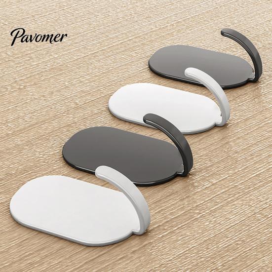 Rust-resistant Coat Hooks 5PCS Wall Self-Adhesive Waterproof Strong Bathroom Load-Bearing Rust-Resistant Hook for Kitchen Bathrobe