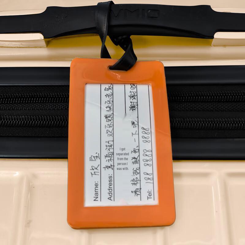 XingQin Cartoon Travel Luggage Tag