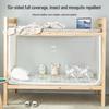Full Enclosure Blackout Mosquito Net for Student Dorm Bunk Beds