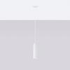 Carbon 1 white pendant lamp
