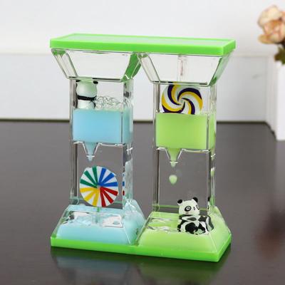 Dreamy Oil Drop Hourglass, Water Drop Liquid Decompression Timer, Desktop Decoration, Children's Toys, Decorative