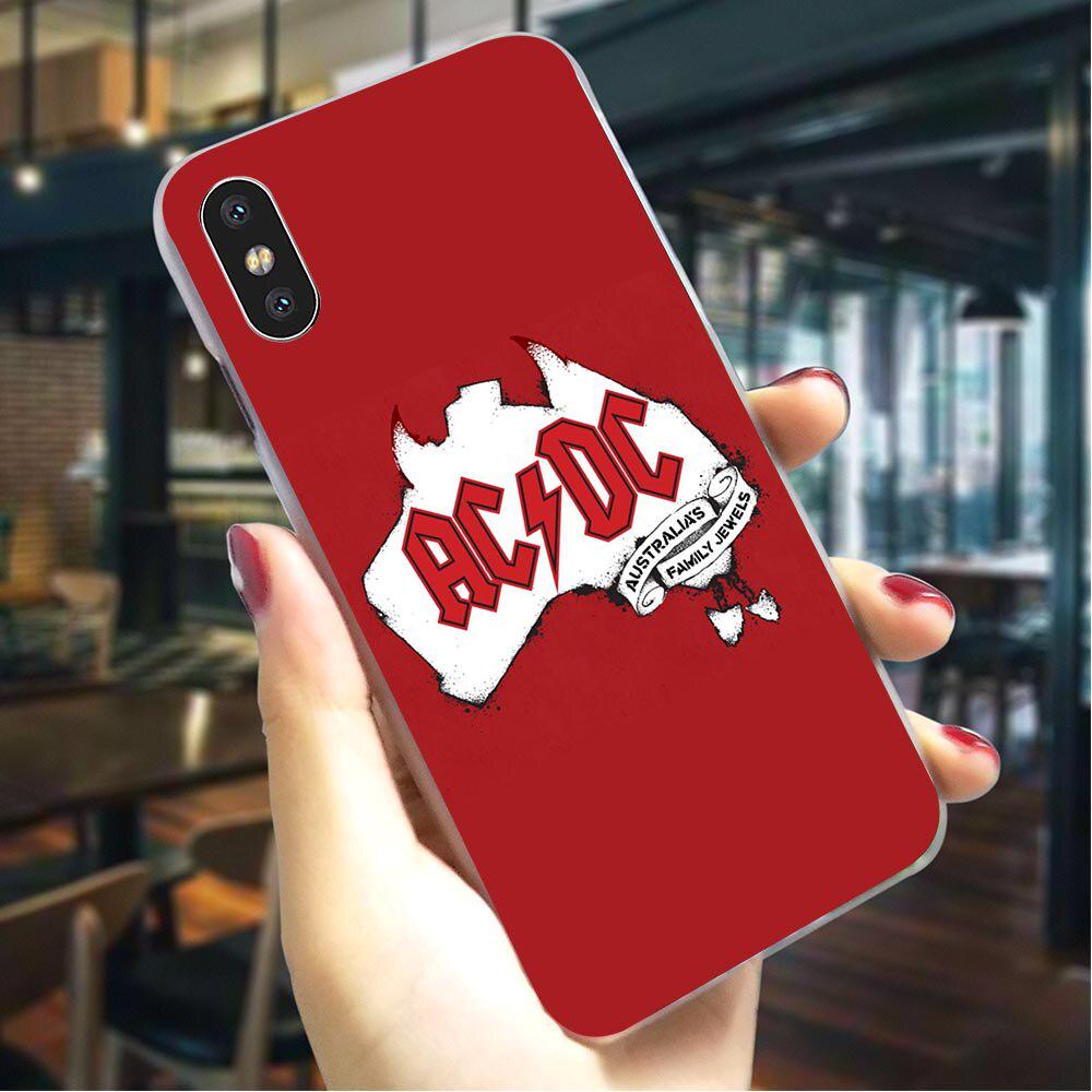 AC DC ACDC Poster Music Hard Phone Case for iPhone XR 11 Pro Xs Max X 6 ...