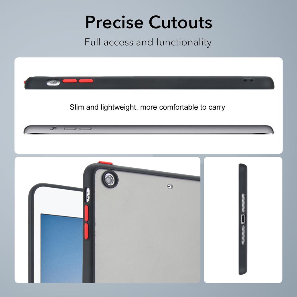 Tablet Case For iPad mini 3/Mini 2/Mini Skin Touch Matte Acrylic TPU Shockproof Cover