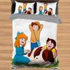 Set Biancheria da Letto Singola Anime Heidi, Copripiumino e Federe Heidi La Ragazza delle Alpi, Decorazione Camera da Letto, Regalo Ragazze Ragazzi 2/3 Pezzi
