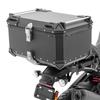 Topcase + Halterung - Harley Pan America 1250 / Special 21-25 - Aluminium - 45 Liter - Schwarz
