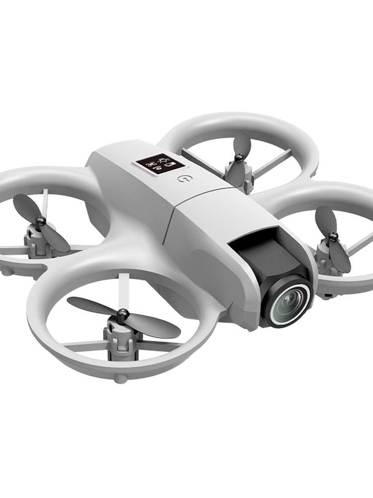 JJRC Four-Axis Drone with Obstacle Avoidance, Optical Flow, LED Lights, and Protective Cage for Aerial Photography