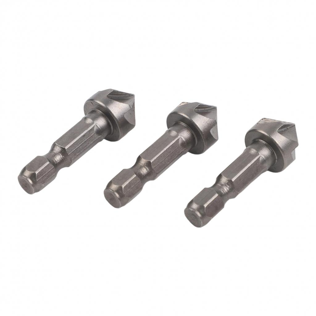 Professionelle 6-Schneiden HCS Senker-Anfasbohrer mit Sechskantschaft