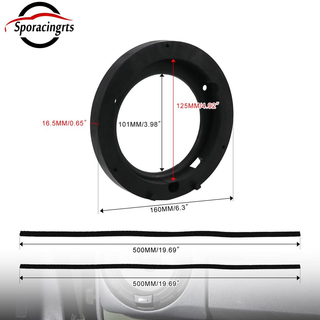 Sporacingrts Suzuki Jimny Lautsprecher Klangqualität Verbesserungs-Kit Geeignet für Suzuki Jimny Suzuki JB64 JB74