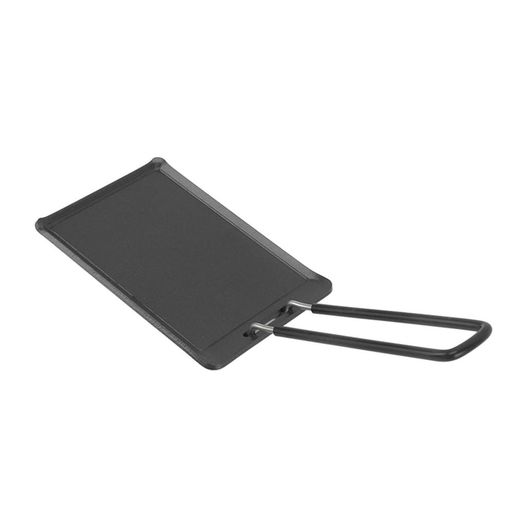 Camping Grill Pan, Portable     Fry Pan with Handle, Folding Design, Suitable for Outdoor Activities At Home, Fast Heating, Grilling and Roast