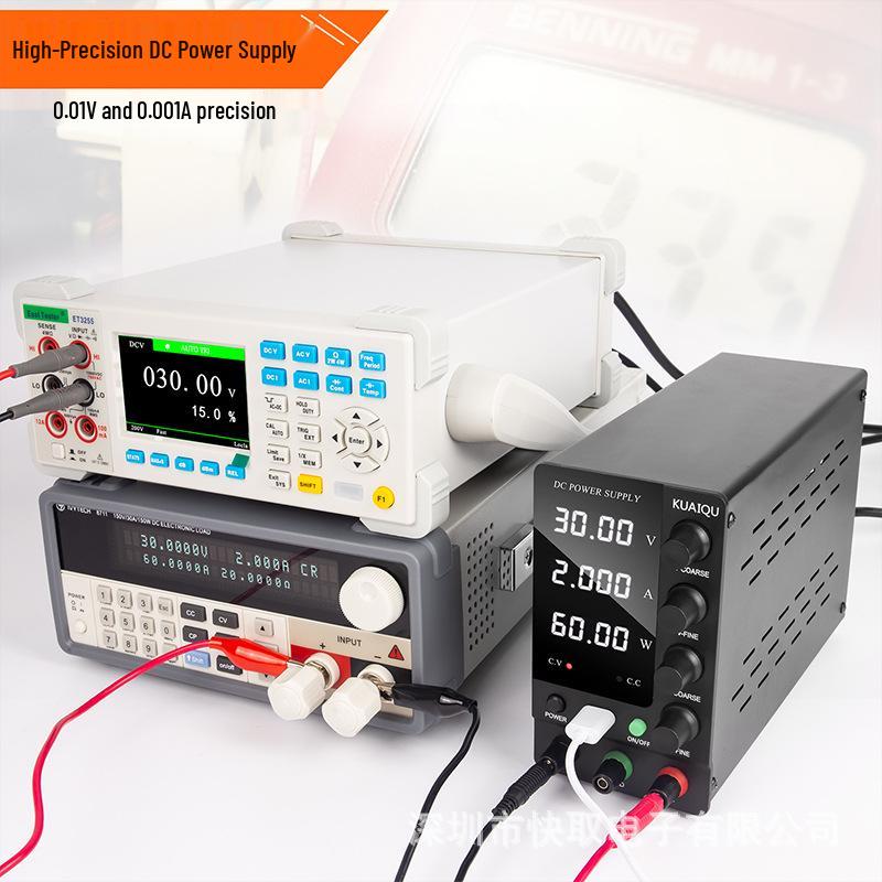 Precision Adjustable DC Power Supply SPS-C3010, 30V 10A, 24V Compatible