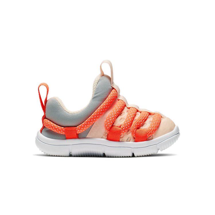 Nike Novice BR Lightweight Low top Toddler Shoes Gray Orange Infant And Toddler CK0245-861