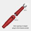 Multifunction Test Probes Banana Plugs Featuring Replaceable tip & Alligators clip Electrical Testing Probes for Lab