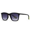 Foreign Trade  Modern Square Sunglasses European And American Street Photography Ins Popular Model Metal Decorative