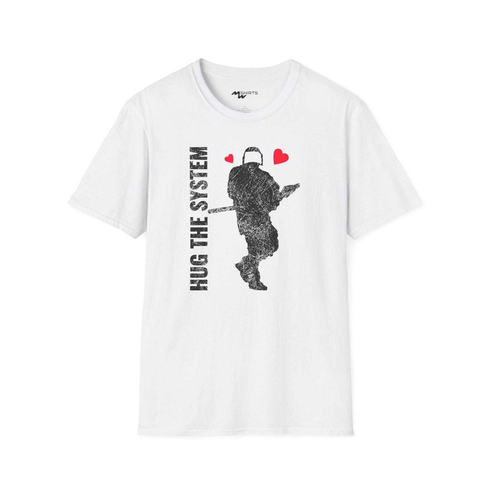 Hug the System Unisex Softstyle T-Shirt L