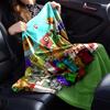 Numberblocks Theme Printed Blanket - Perfect for Couch, Bed, Travel & Outdoor Use | Machine Washable, Cozy & Durable.