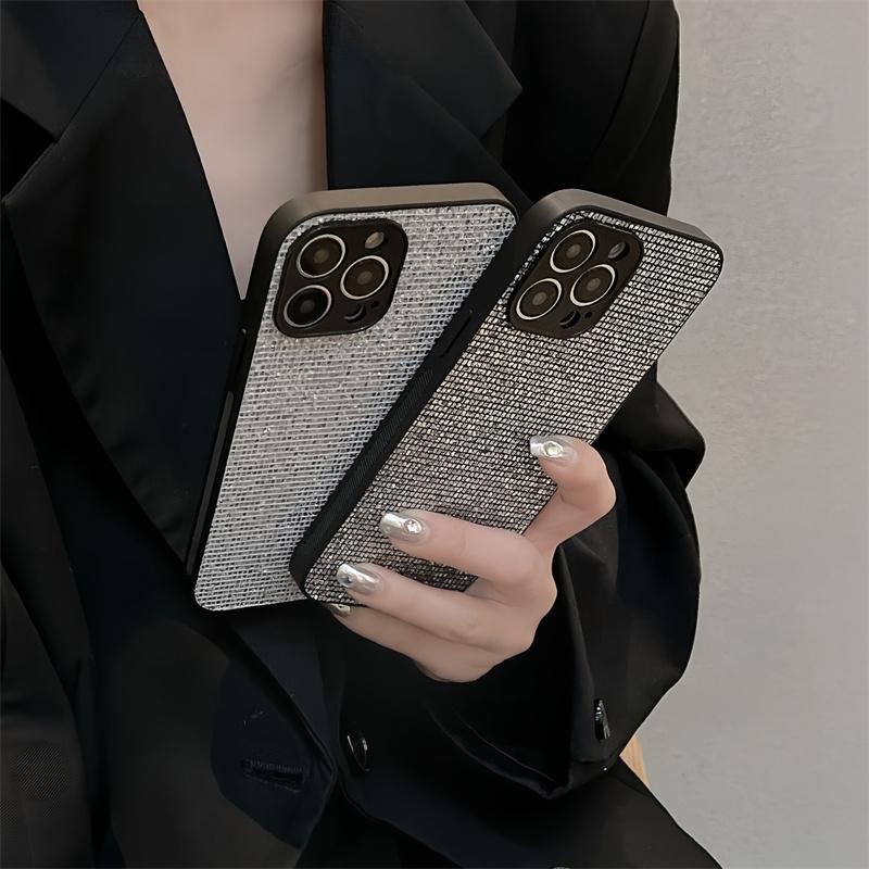 Luxury Glitter Diamond Phone Case For Iphone 14 13 11 12 Pro Max X Xr Xs Max 7 8 14 Plus Shniy Rhinestones Soft Silicone Cover