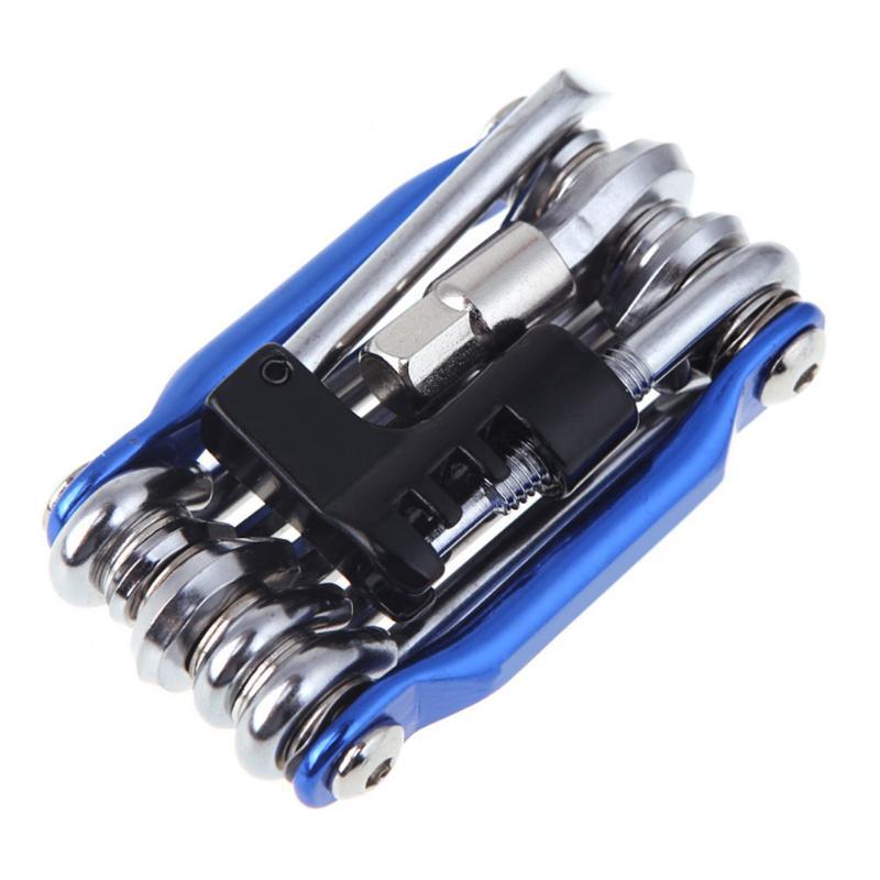 Multifunction Bicycle Repairing Set Carbon Steel Bike Repair Kit Wrench Screwdriver Chain